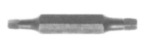 double end screwdriver bit