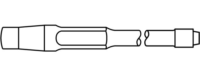 exchanger tube back out punch