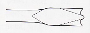 Lame double pour tuyaux
