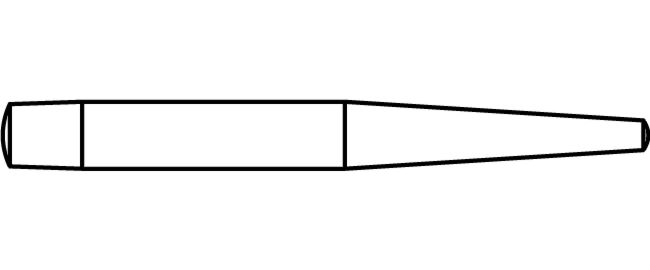 single end drift pin