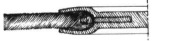 Brosses m&eacute;talliques circulaires &agrave; fils torsad&eacute;s